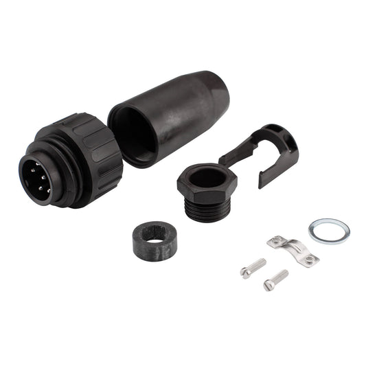 Amphenol C16-1, 6+PE round kabelio kištukas, tiesi, 1 pc