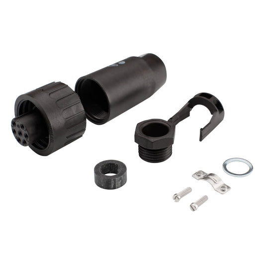 Amphenol C16-1, 6+PE round kabelio lizdas, tiesi, 1 pc