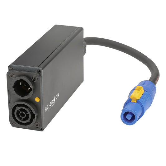 AC-Brick Adapter | NAC3PX True1 in / out/NAC3FCA mėlynas with 30 cm Titanex 3G25