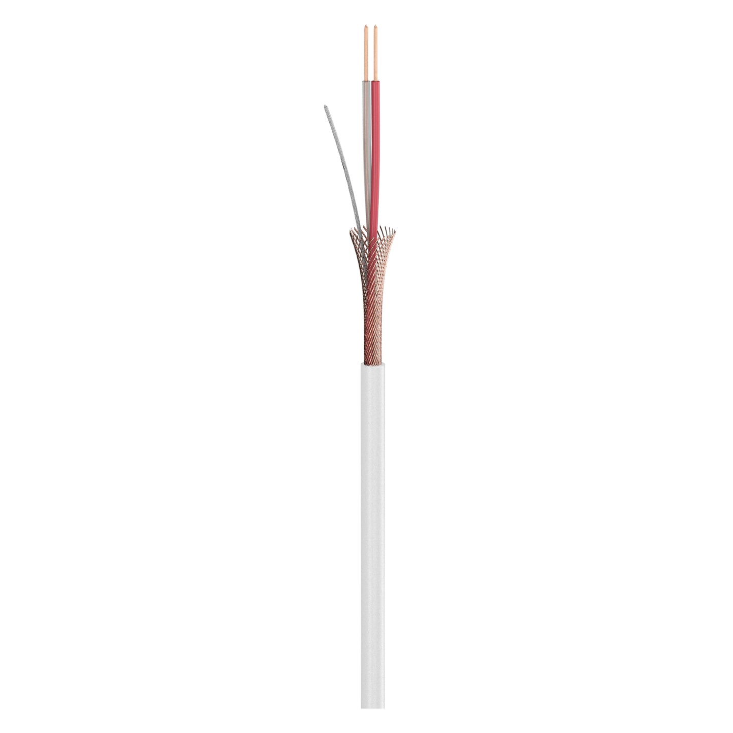 Patch & Microphone Cable SC-Cicada SO-D14; 2 x 0,14 mm²; PUR Master-Blend Ø 2,60 mm; baltas