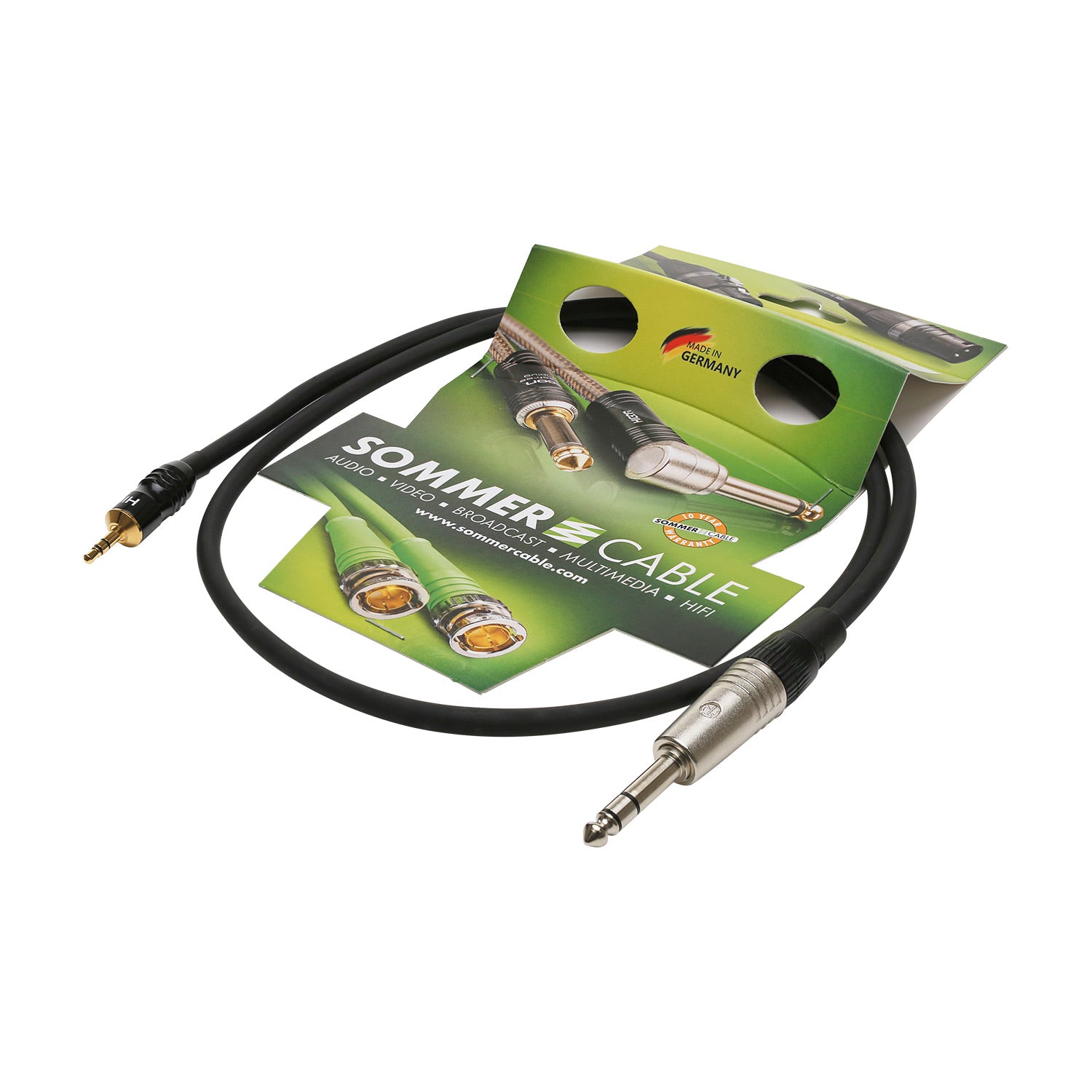Patch- / insertcable Club Series MKII, 2 x 0,34 mm² | mini-jack / jack, NEUTRIK®