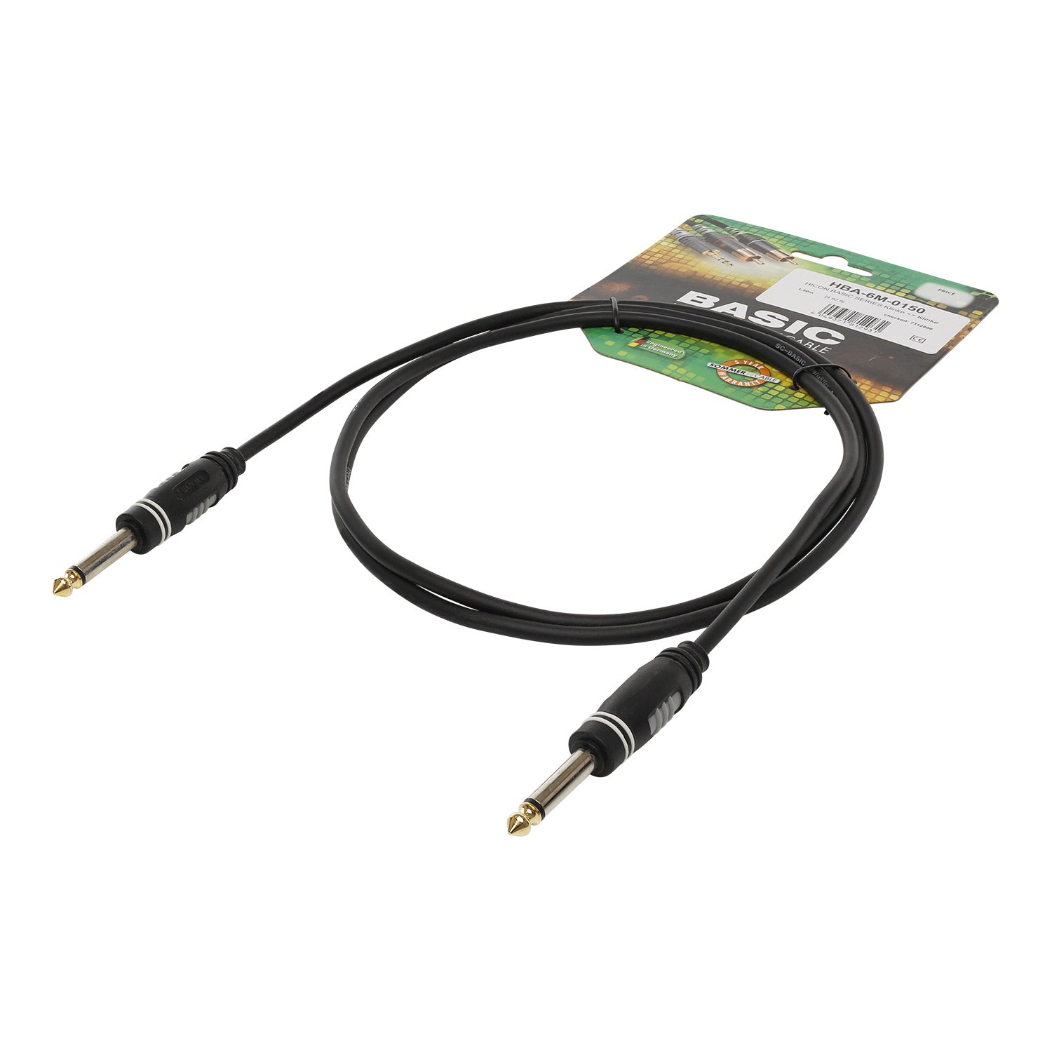 Instrumentinis kabelis | jack / jack, HICON