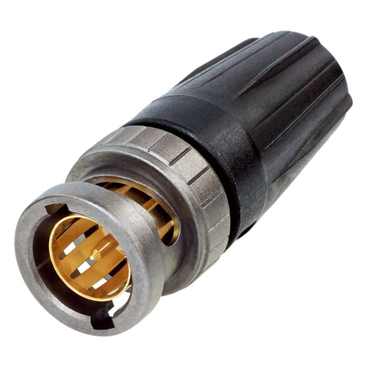 NEUTRIK® BNC, 2-pole , crimp-kištukas jungtis, tiesi