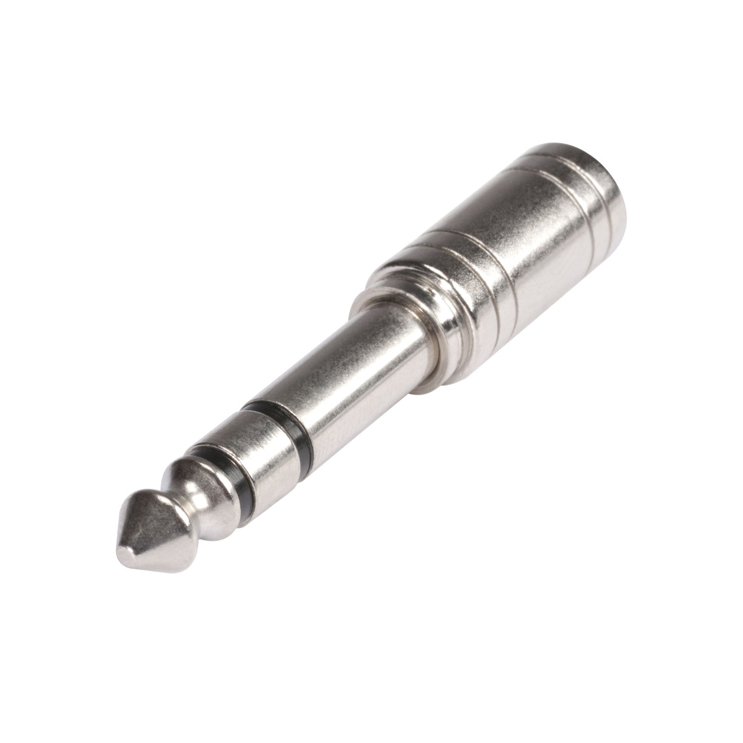 HICON Adapter | jack kištukas 6,3 mm stereo/mini-jack 3,5 mm lizdas tiesi, chrome coloured
