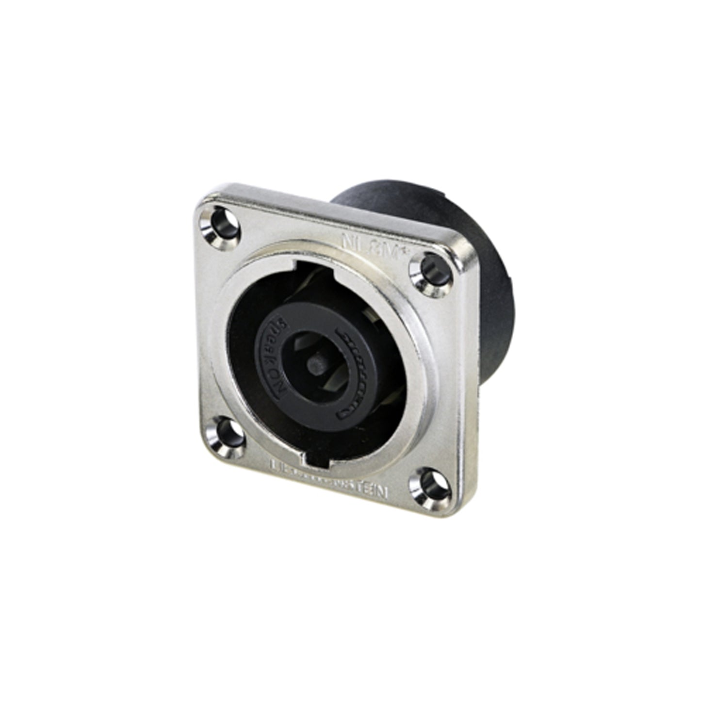 NEUTRIK® speakON®, 8-pole , metal-, Soldering-kištukas jungtis, sidabrinis plated contact(s), Type G, nickel