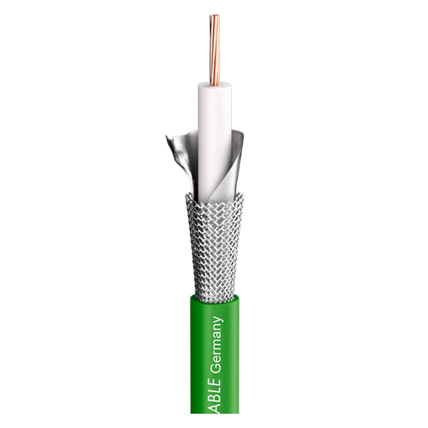 Vaizdo kabelis SC-Vector Plus CPR-Version; 1 x 1,20; FRNC Ø 6,95 mm; žalias; Cca