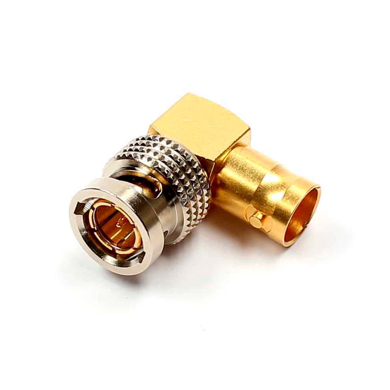 DAMAR & HAGEN Adapter | BNC lizdas/BNC kištukas 90° kampinė