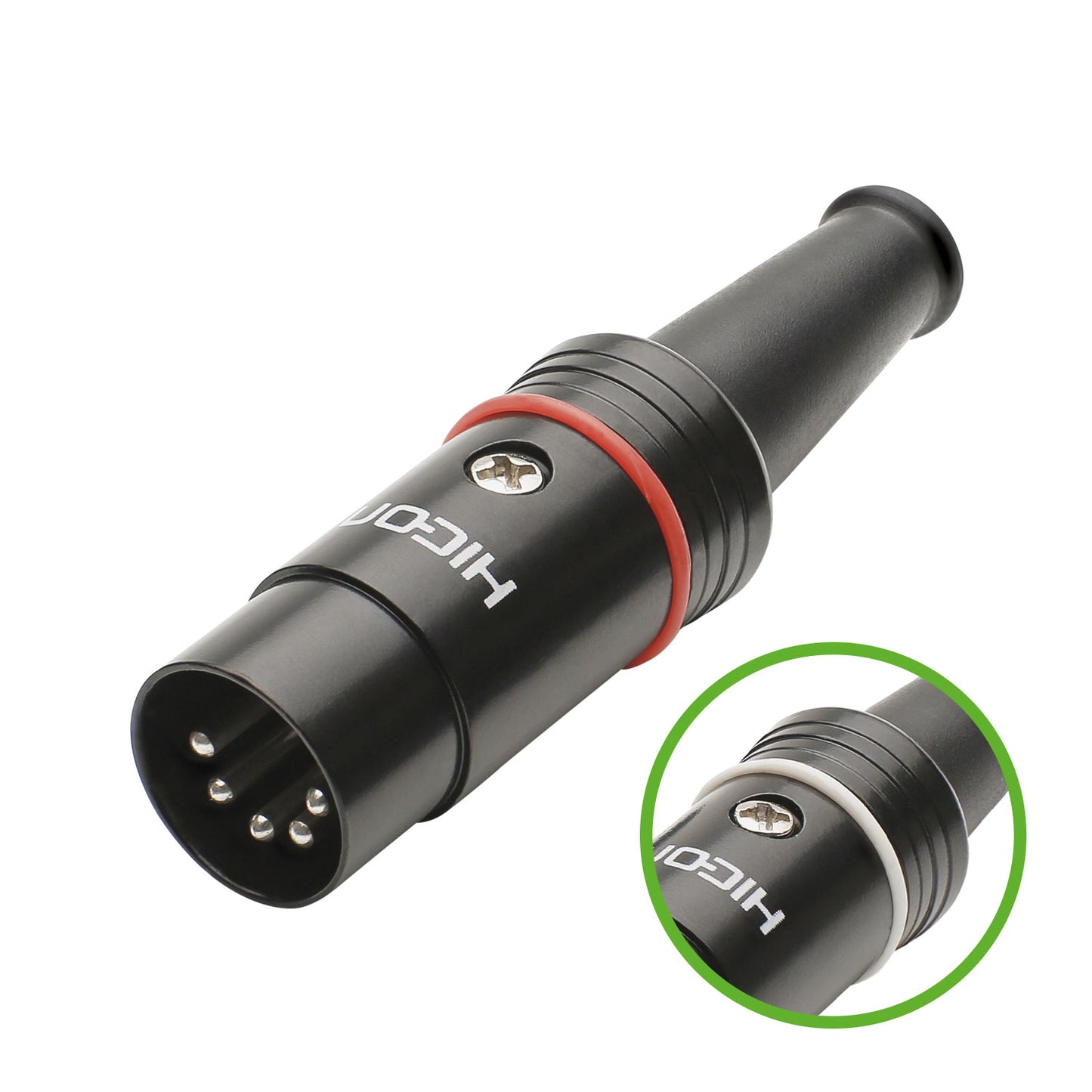HICON MIDI cable jungtis, 5-pin, kištukas, MIDI cable jungtis, 5-pin