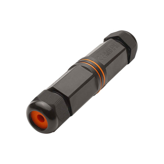 RJ45-sujungiklis, RJ45-sujungiklis IP67, Nylon PA66, juodas