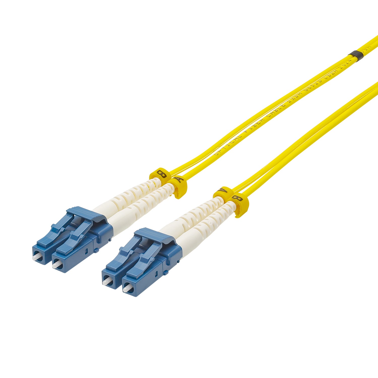 Fiber patch cable 9/125 µm | LC duplex / LC duplex | Singlemode