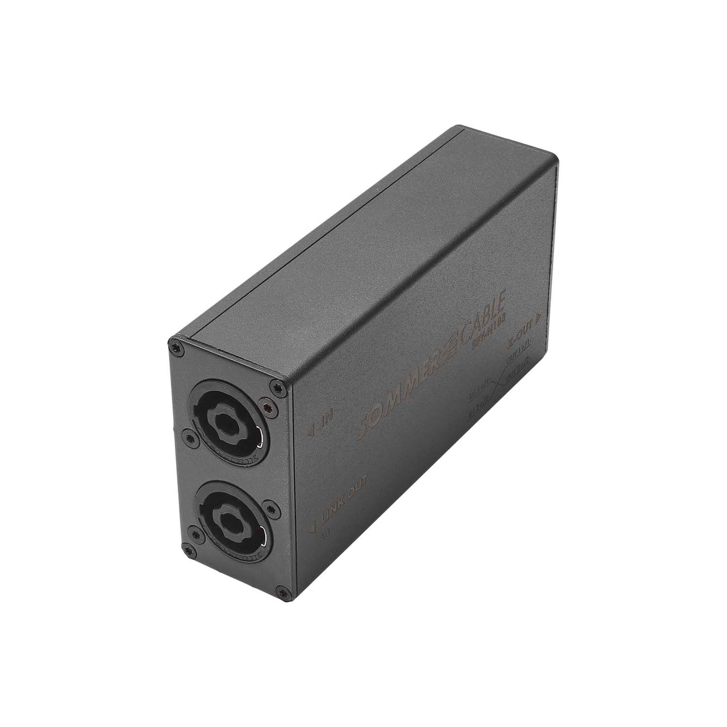 Adapter | speakON® NL4MP/speakON® NL4MP CHANGER tiesi, pilkas