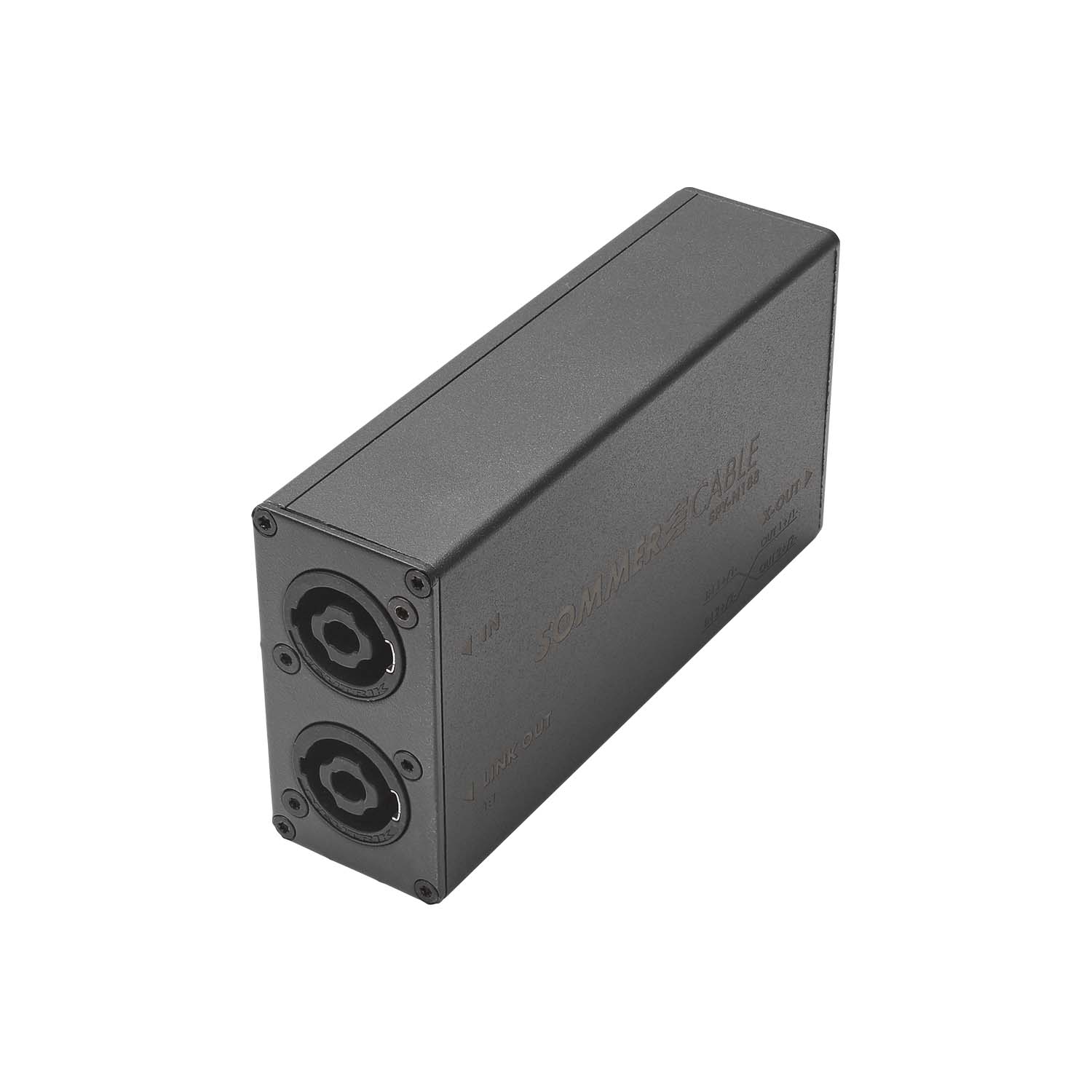 Adapter | speakON® NL4MP/speakON® NL4MP CHANGER tiesi, pilkas