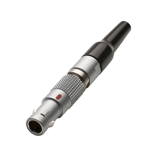 Lemo audio connectors for 4.0 mm (0.16 in.) cables