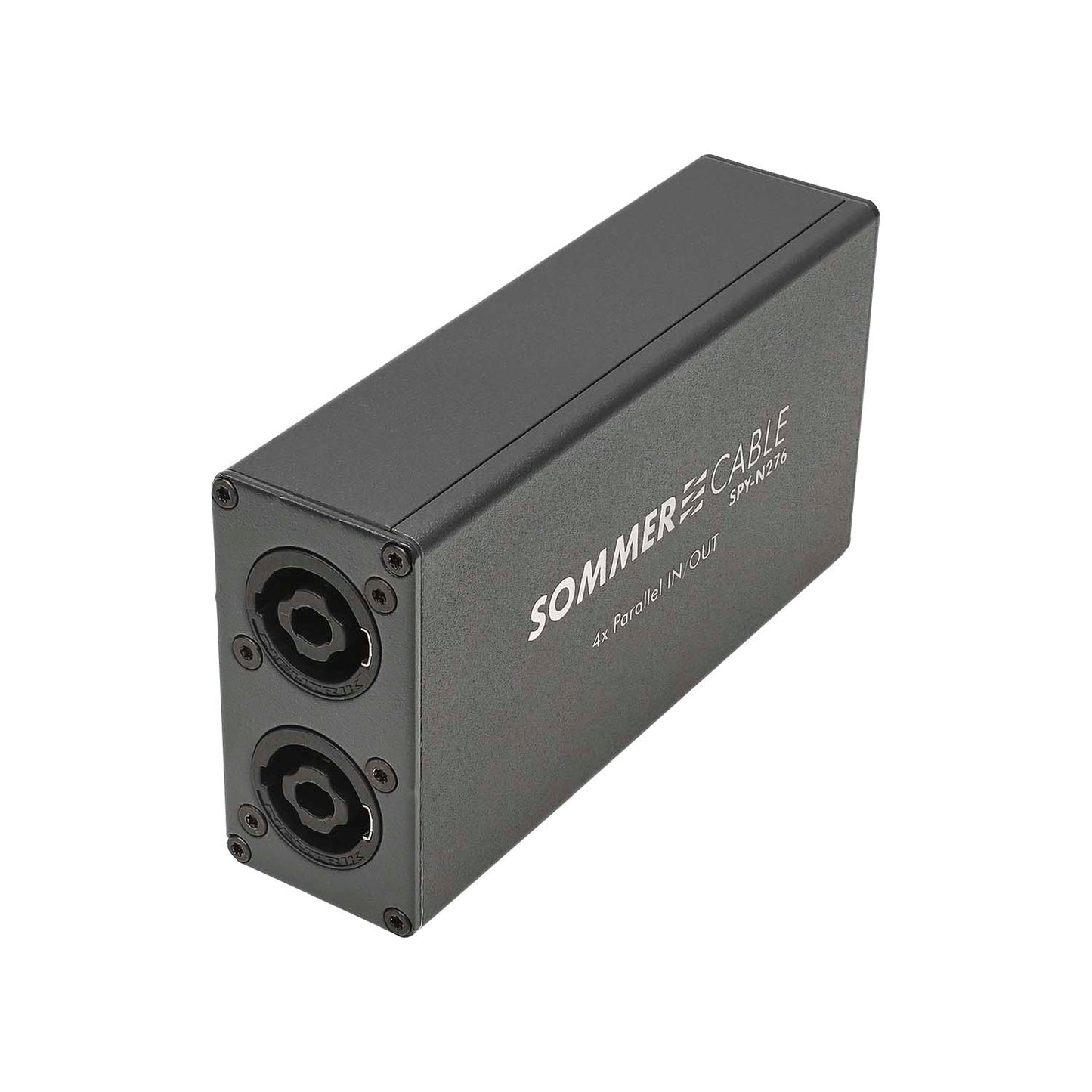 Adapter | speakON® NL4MP PARALLEL tiesi, pilkas