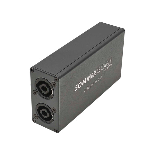 Adapter | speakON® NL4MP PARALLEL tiesi, pilkas
