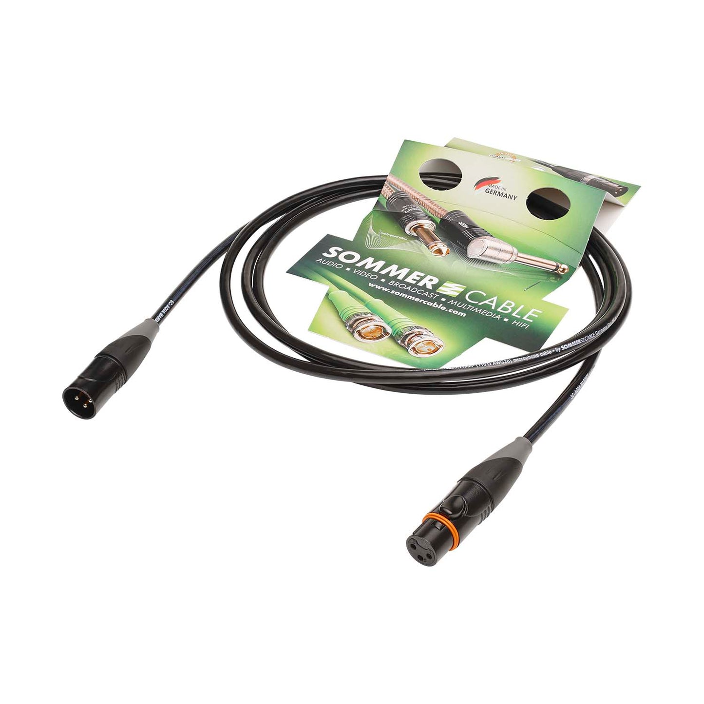 Mikrofono kabelis SC-AQUA MARINEX ARAMID MIKRO14, 2 x 0,14 mm² | XLR / XLR, HICON