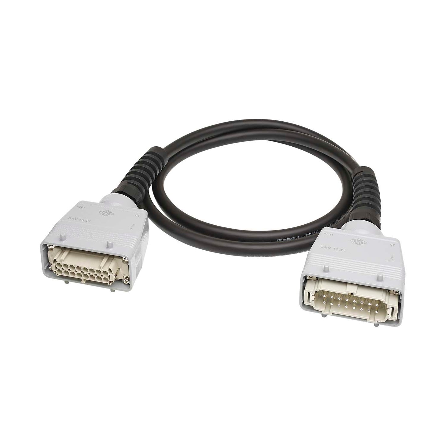 Sommer cable Power Distribution Systems , Multipin 1 x 16-pole female/Multipin 1 x 16-pole male; ILME
