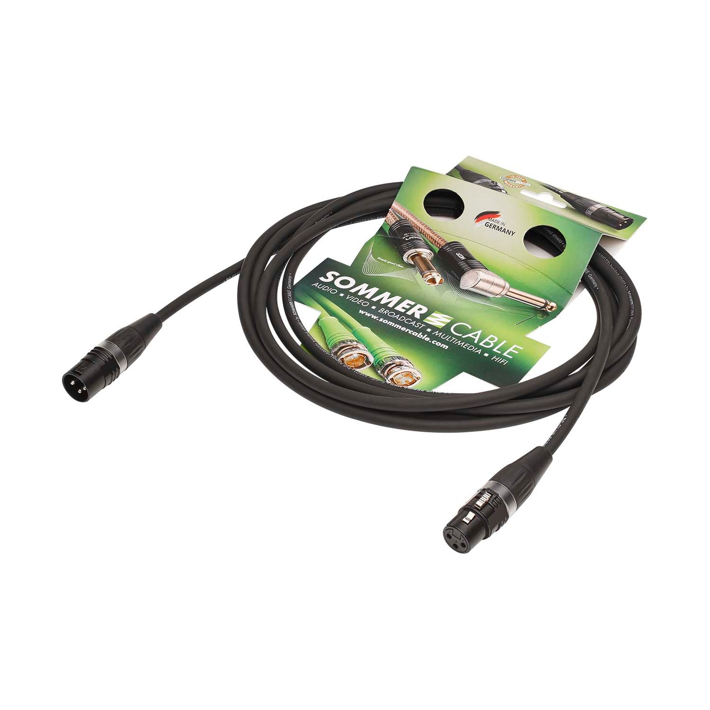 Mikrofono kabelis SC-Micro-Stage, 2 x 0,14 mm² | XLR / XLR, HICON