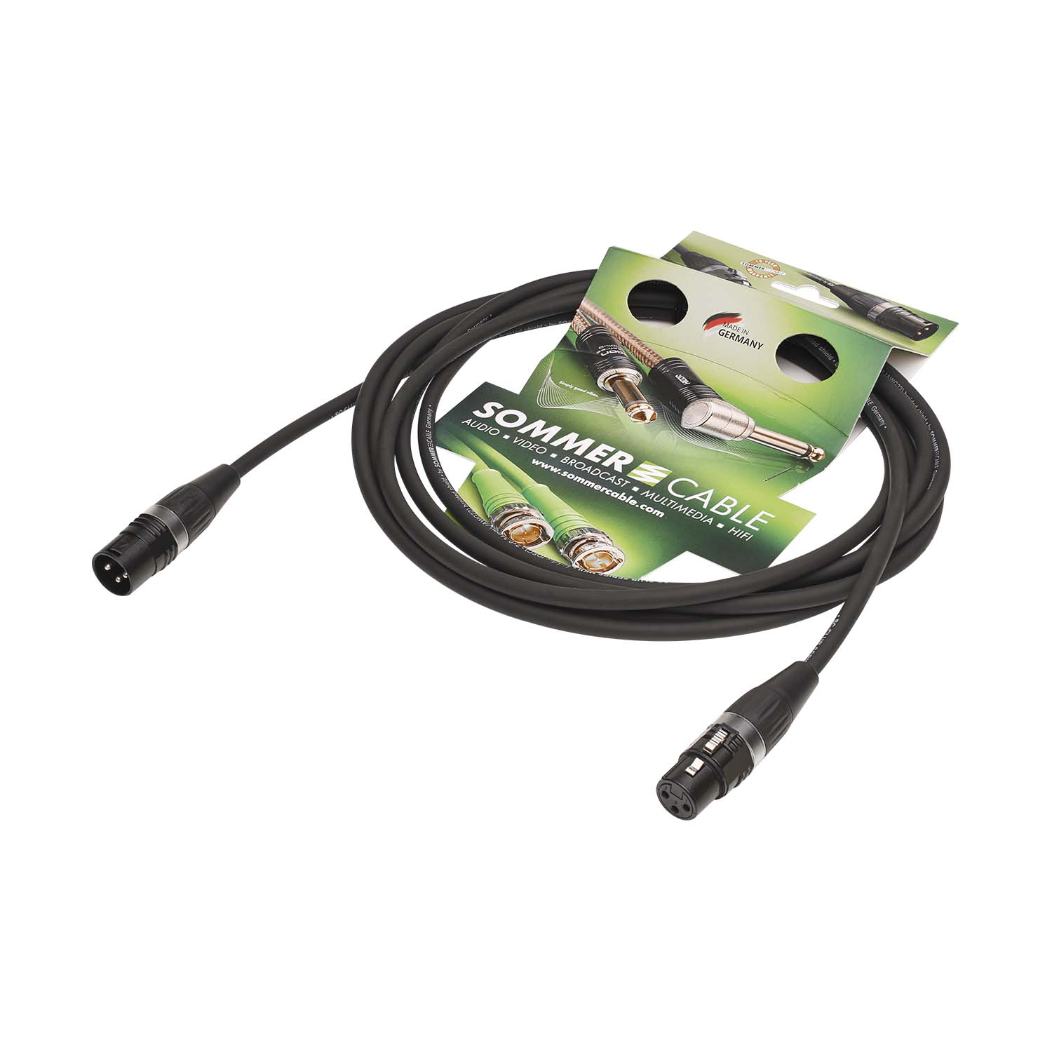 Mikrofono kabelis SC-Micro-Stage, 2 x 0,14 mm² | XLR / XLR, HICON