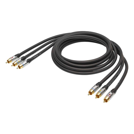Yuv cable YUV / Component, 3 | RCA / RCA, HICON