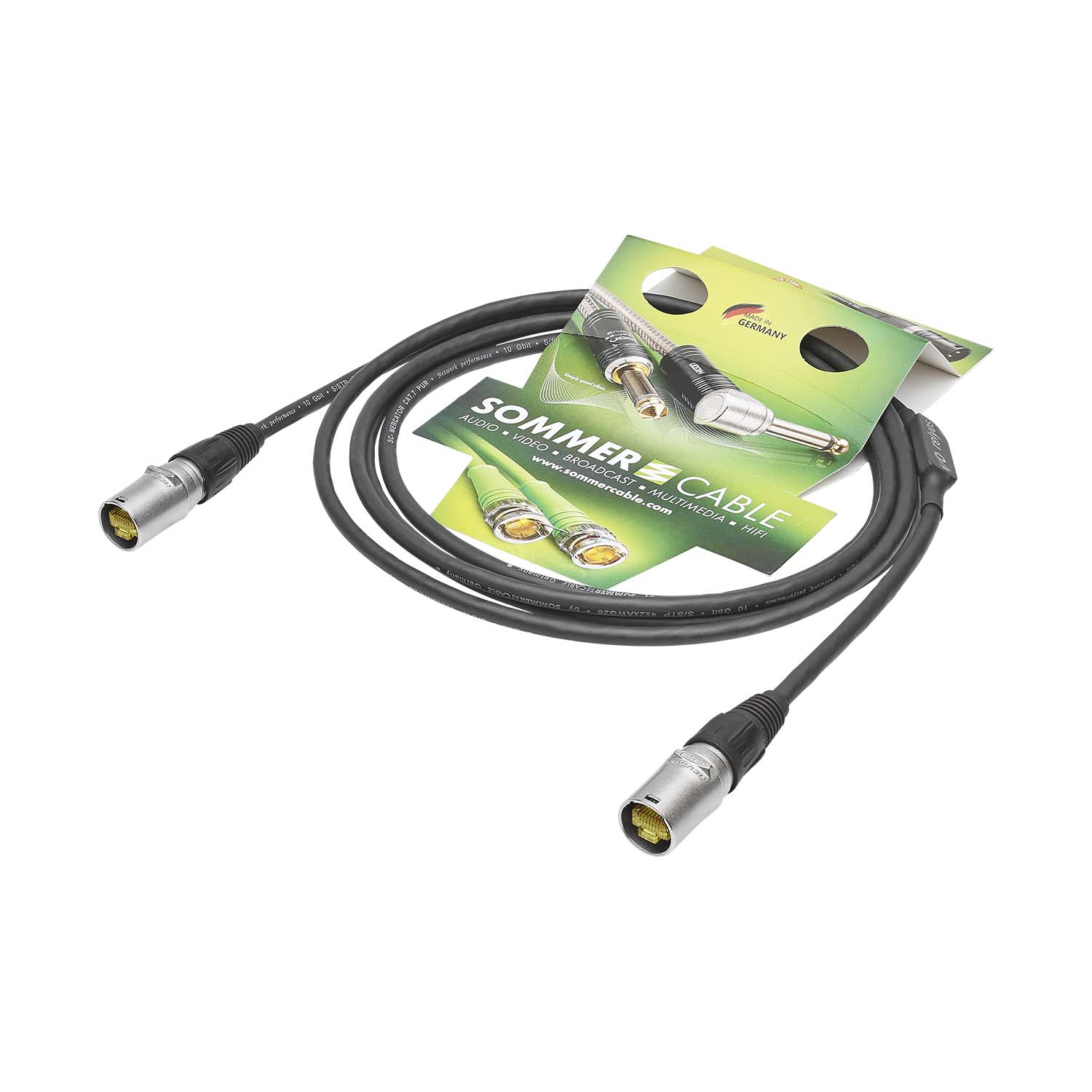 Tinklo kabelis SC-Mercator CAT.7 PUR, 8 x 0,14 mm² | RJ45 / RJ45, NEUTRIK®