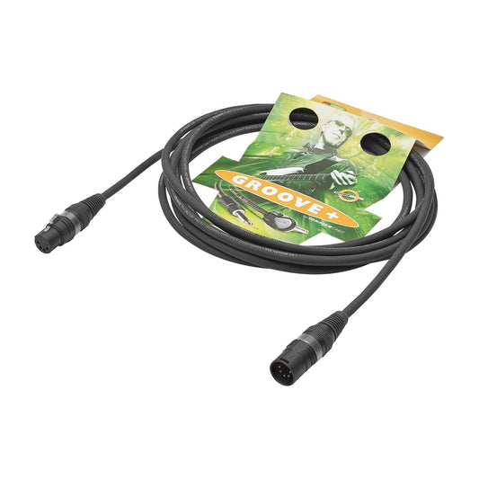 Aes / ebu / dmx512 Binary 234 AES/EBU MKII, 2 x 0,34 mm² | XLR / XLR, HICON