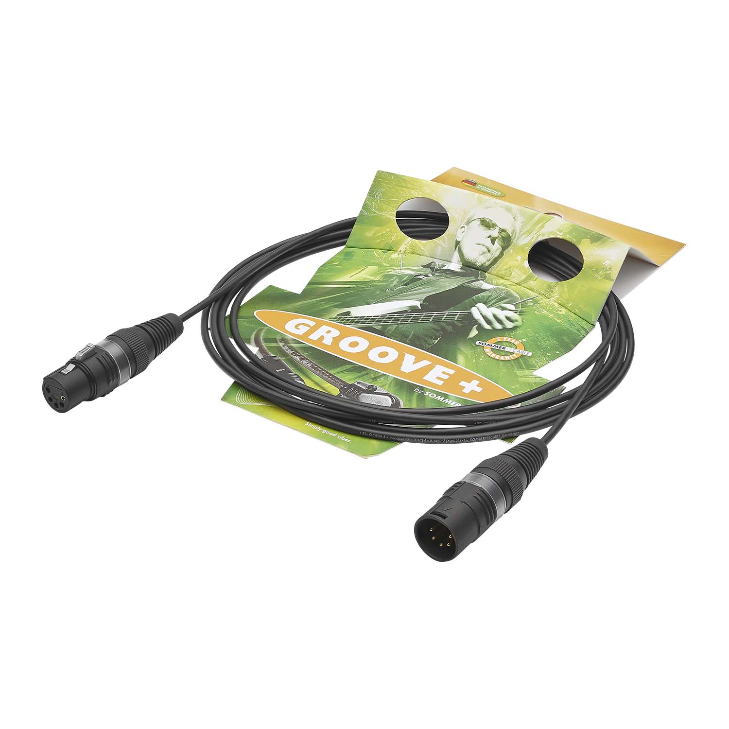 Dmx512 SC-CICADA 4, 4 x 0,14 mm² | XLR / XLR, HICON