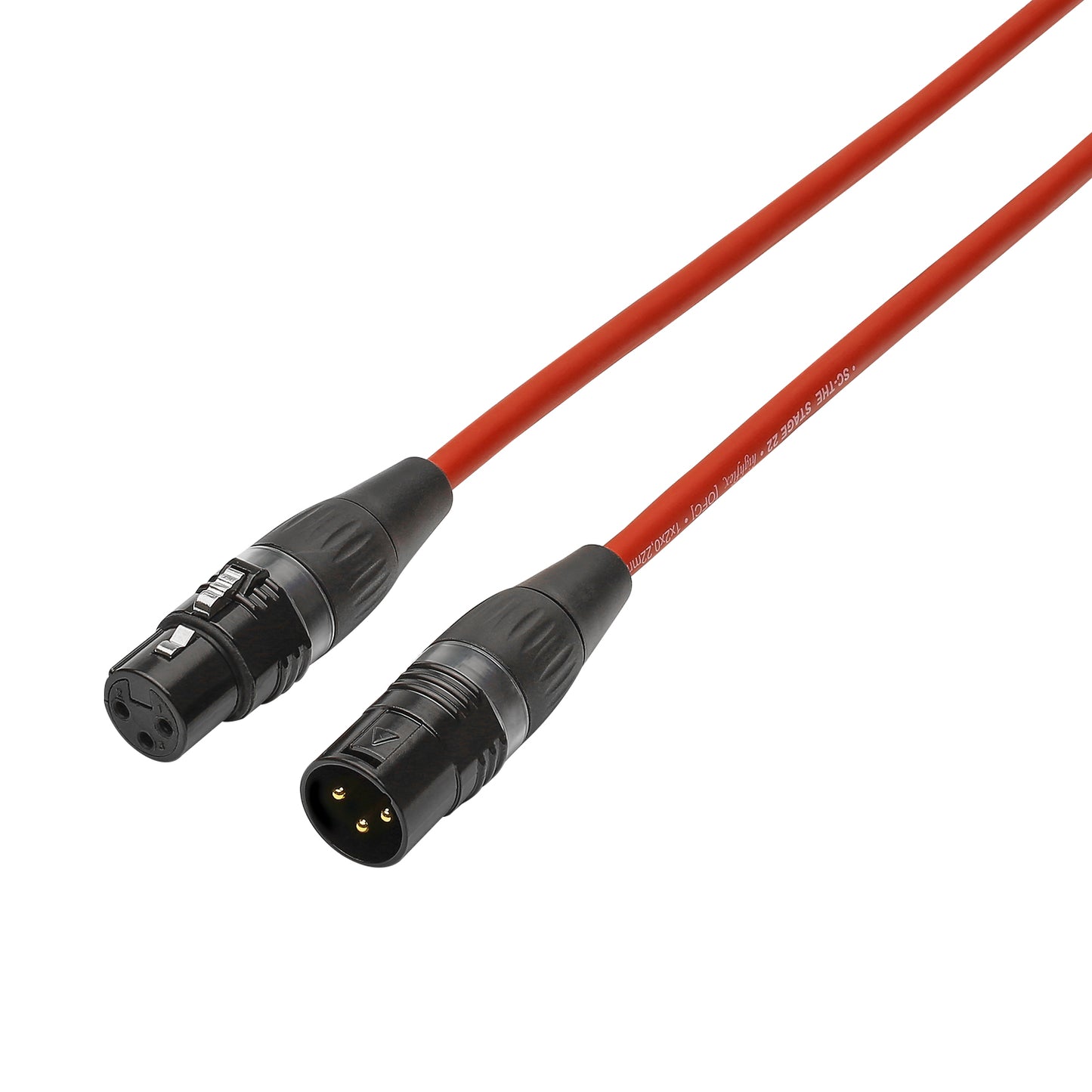 Mikrofono kabelis Stage 22 Highflex, 2 x 0,22 mm² | XLR / XLR, HICON