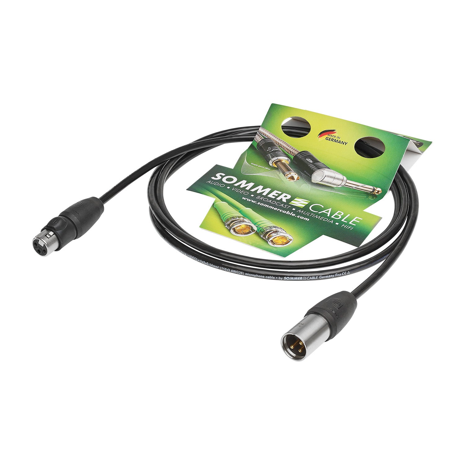 Mikrofono kabelis SC-AQUA MARINEX ARAMID MIKRO14, 2 x 0,14 mm² | XLR / XLR, HICON