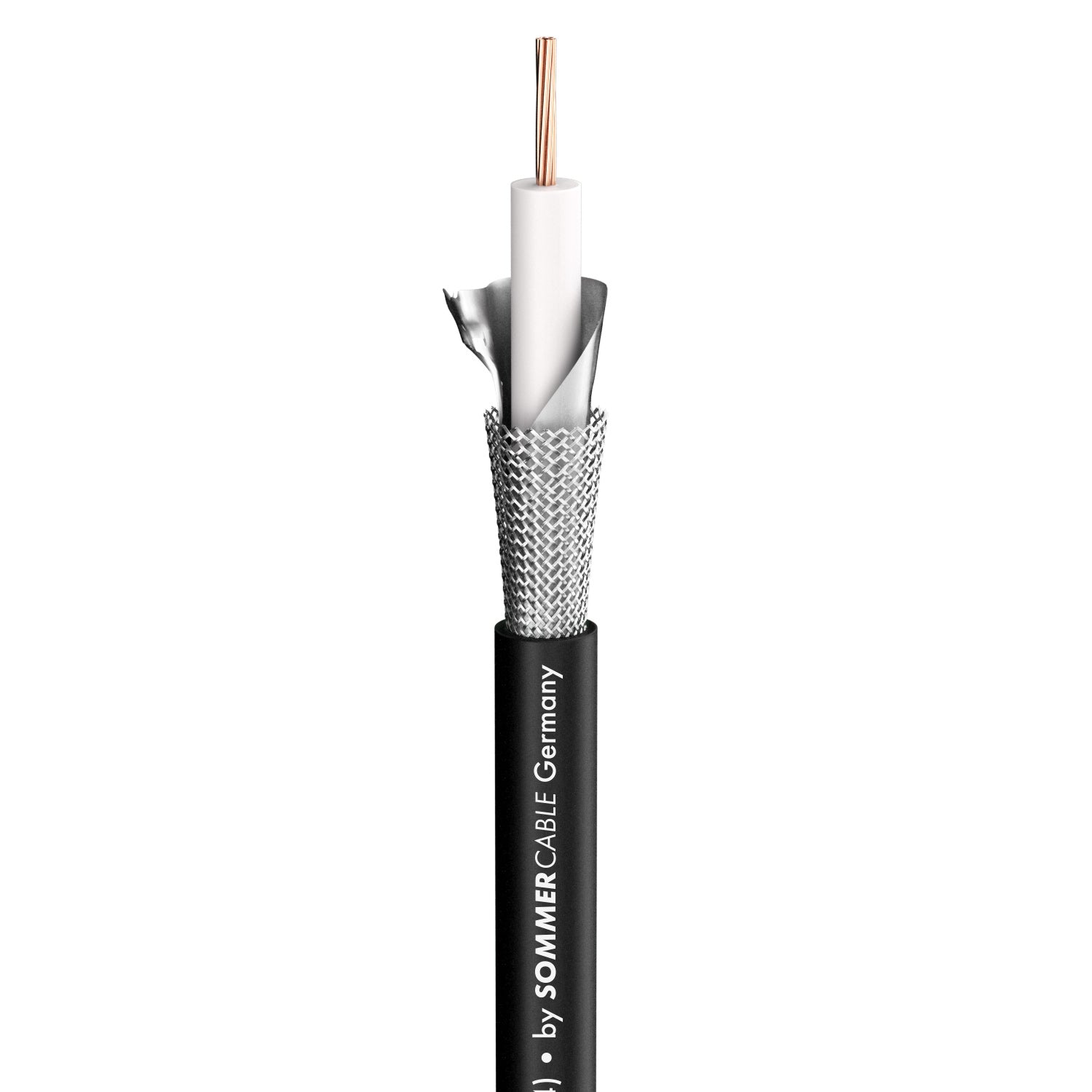 SDI kabelis 12G SC-Vector Plus; 1 x 1,20; PVC Ø 6,95 mm; juodas - 500 m ritė