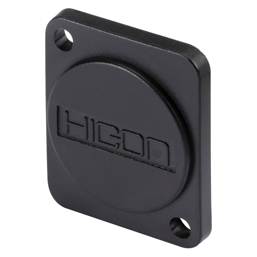 HICON D flange for rear panel flush mounting with HICON logo for SYS-series