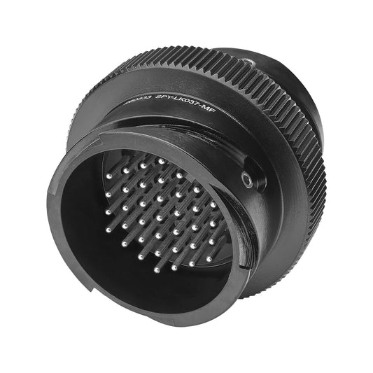 Adapter | LK Multipin 37-pole kištukas/LK Multipin 37-pole lizdas tiesi, pilkas