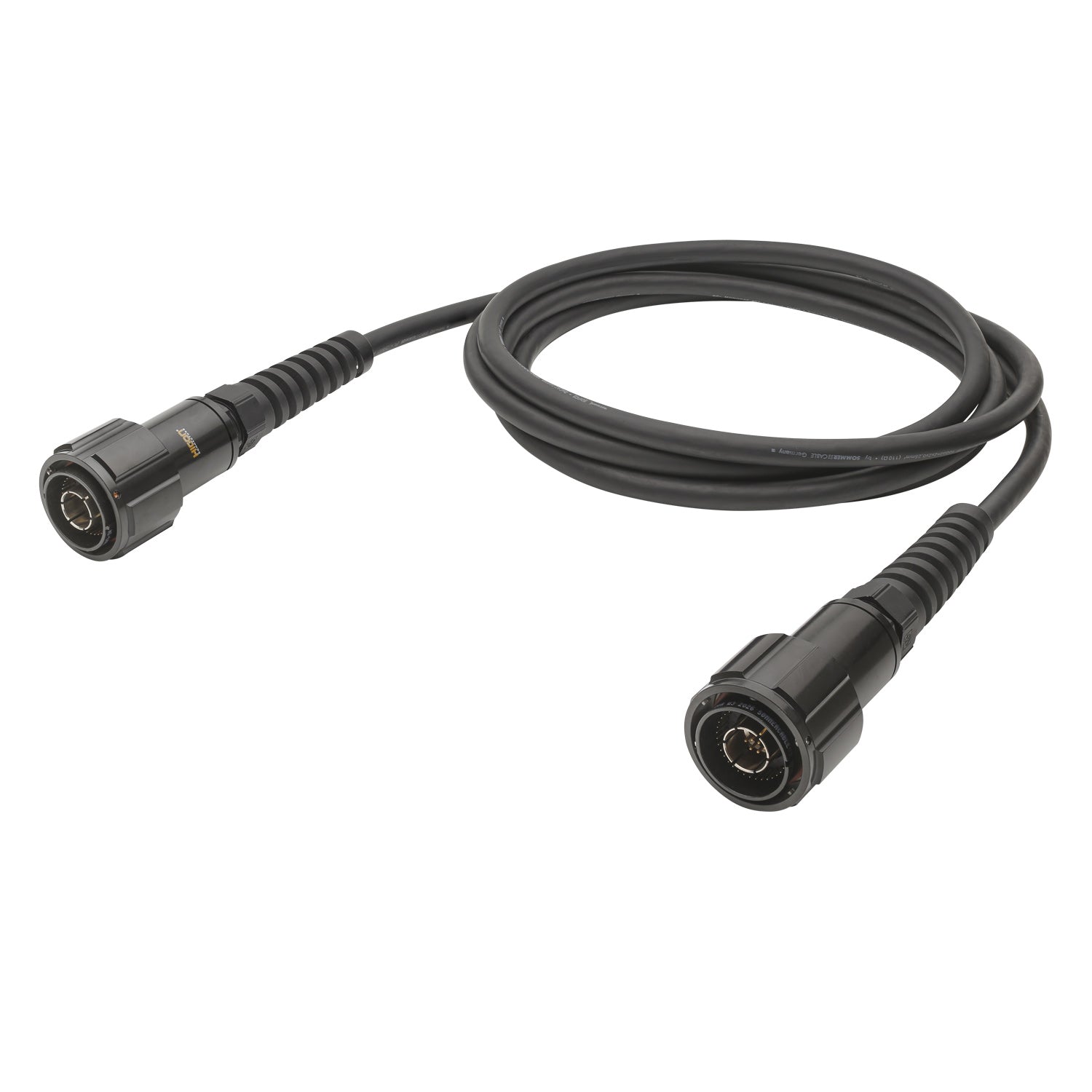 Daugiagyslis kabelis with round LK-connector -> Round LK-connector , HI-LKH222-MVR/HI-LKH222-MVR