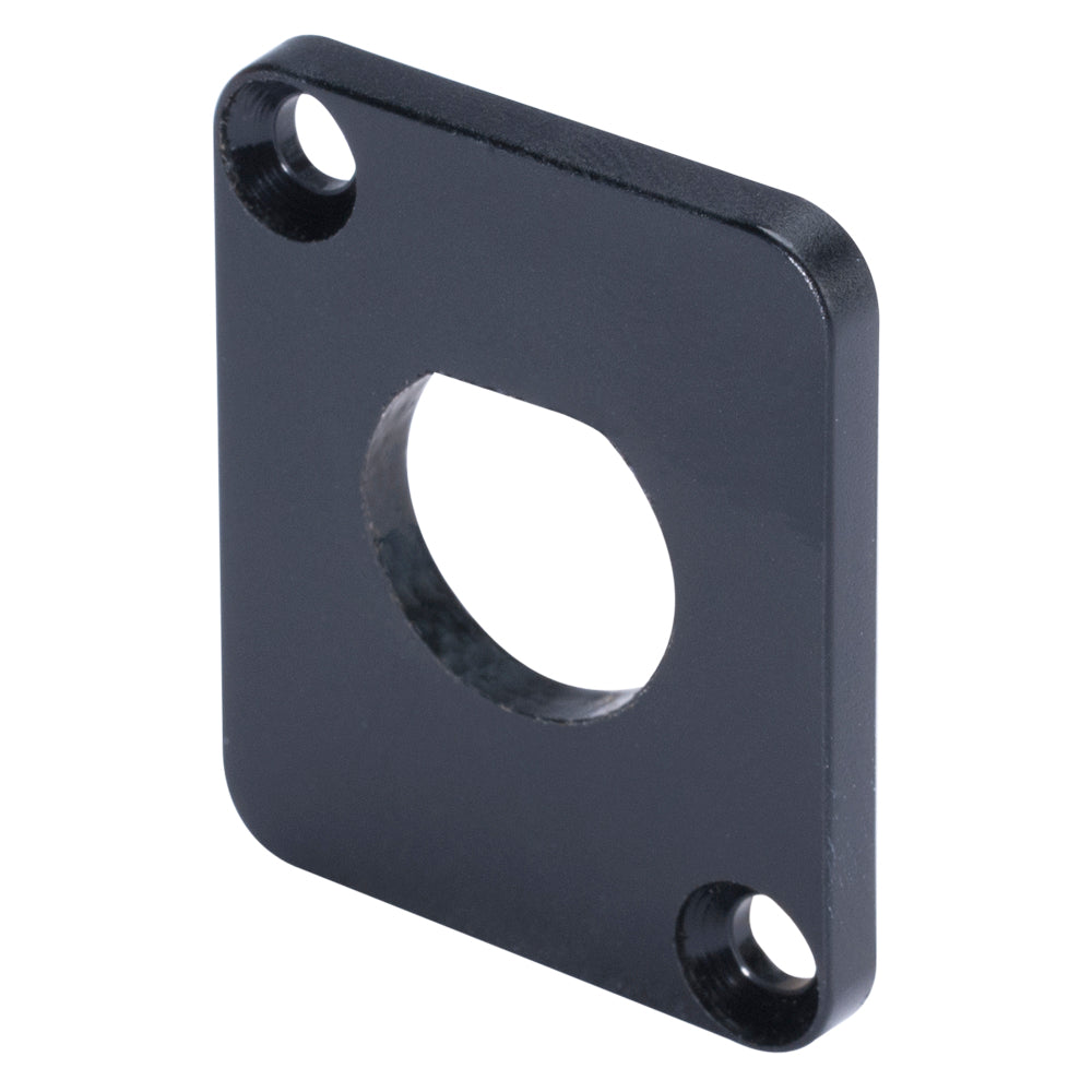 HICON D-size flange with cutout for BNC etc. for SYS-series