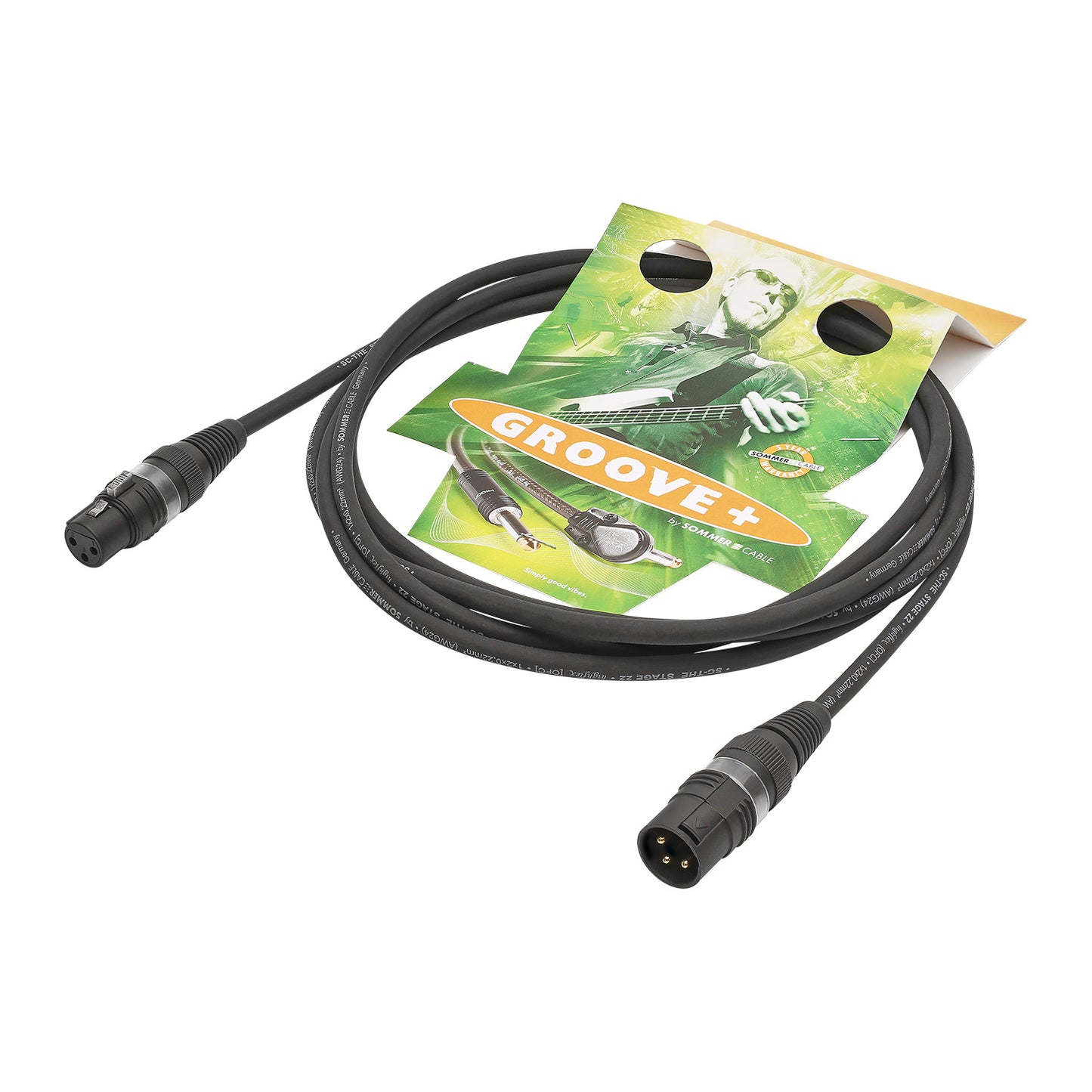 Mikrofono kabelis Stage 22 Highflex, 2 x 0,22 mm² | XLR / XLR, HICON