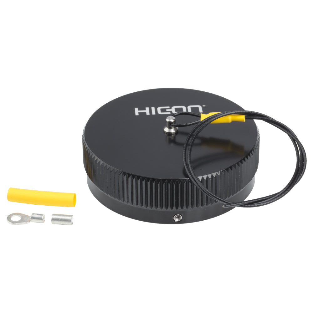 HICON Round-LK 85 / LK 150 kištukas (CIR40), Cover cap, Bajonet, juodas