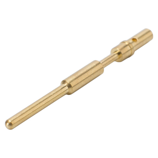kontaktas jungtis kištukas, crimp-, paauksuoti kontaktai, max. 0,6 mm²
