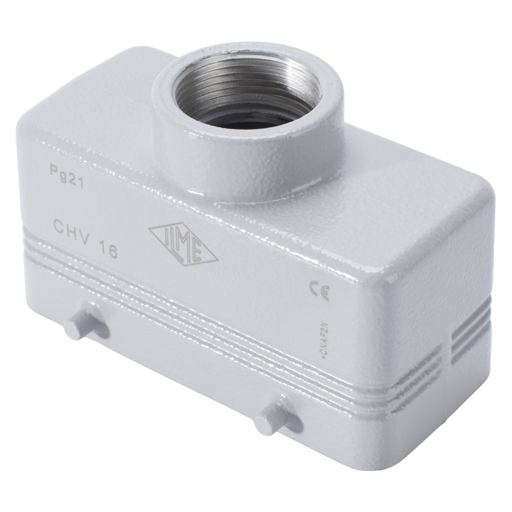 ILME rectangle MP 16, metal-, Sleeve housing, 4 bolts, pilkas