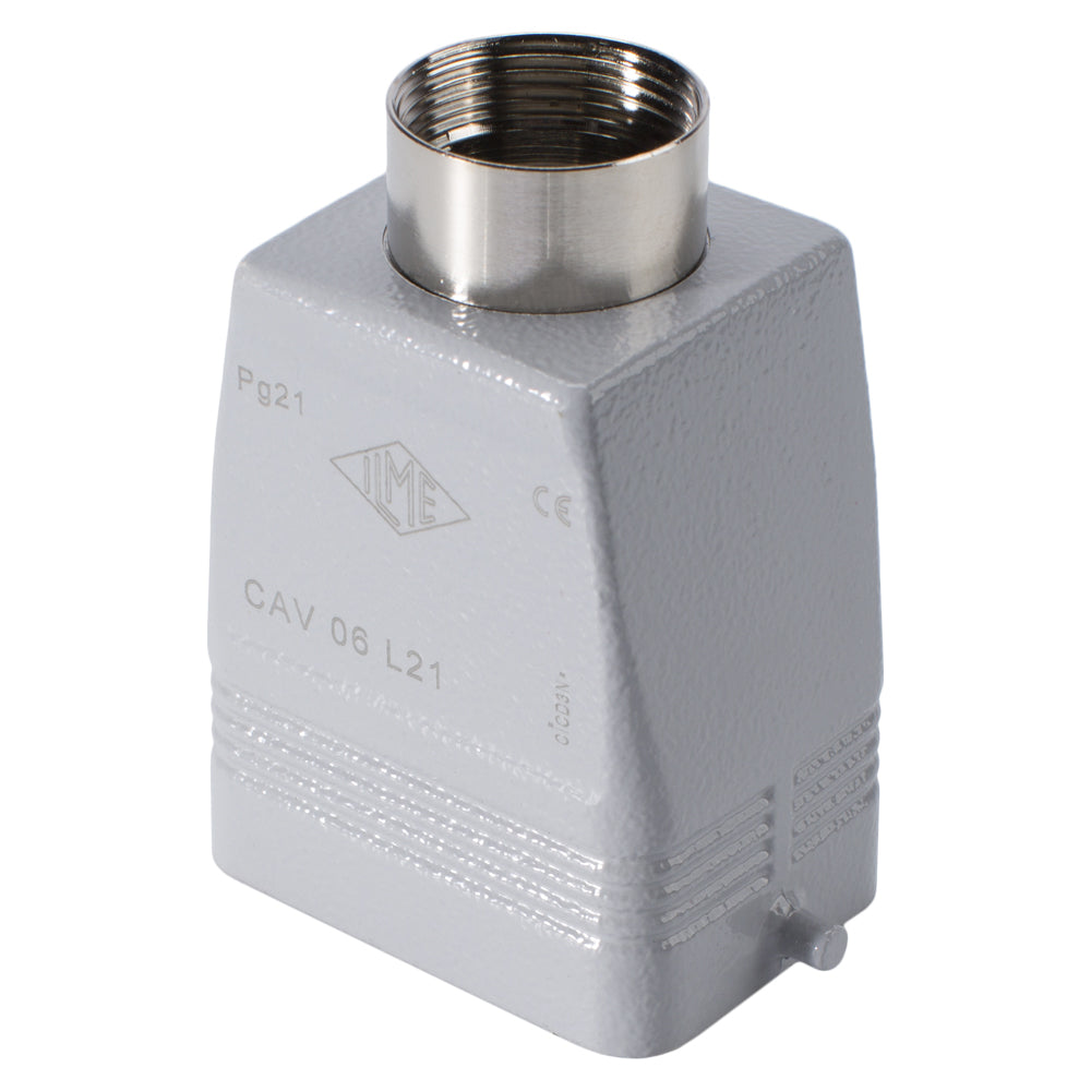 ILME Rectangular MP 06, metal-, Sleeve housing, 2 bolts, pilkas