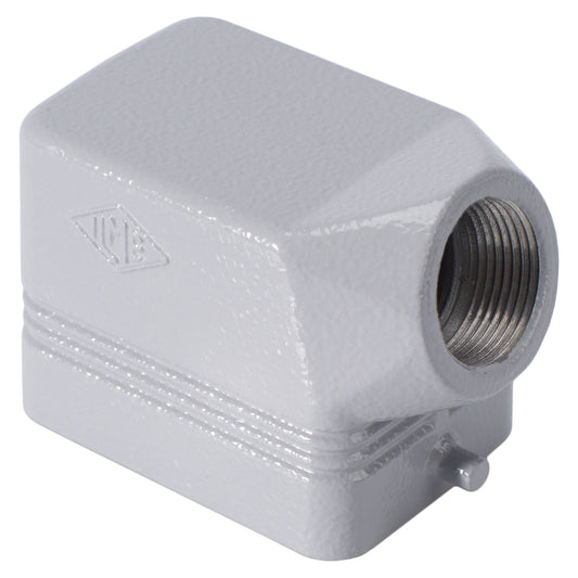 ILME Rectangular MP 06, metal-, Sleeve housing, 2 bolts, pilkas
