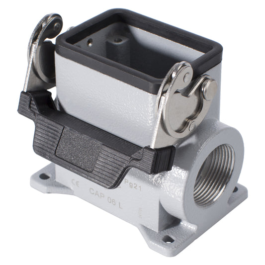 ILME Rectangular MP 06, metal-, Surface-mounted housing high, 1 clamp, pilkas