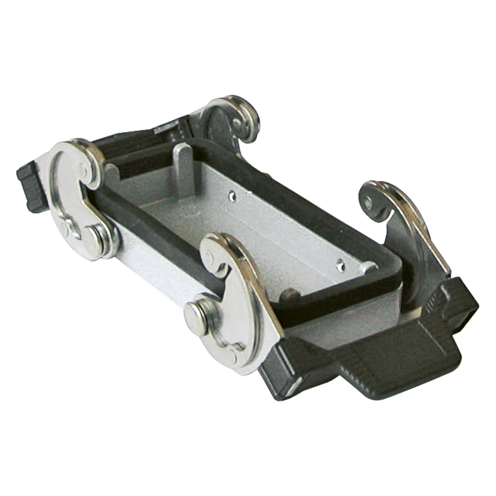 ILME rectangular MP 10, Protection cap with gasket, 2 clamps, pilkas