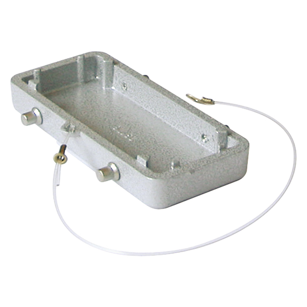 ILME rectangular MP 10, Protection cap with fastening rope, 4 bolts, pilkas