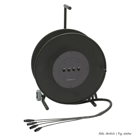 Tinklo kabelis SC-Mercator CAT.7, 8 x 0,22 mm² | RJ45 / RJ45, NEUTRIK® on cable spool