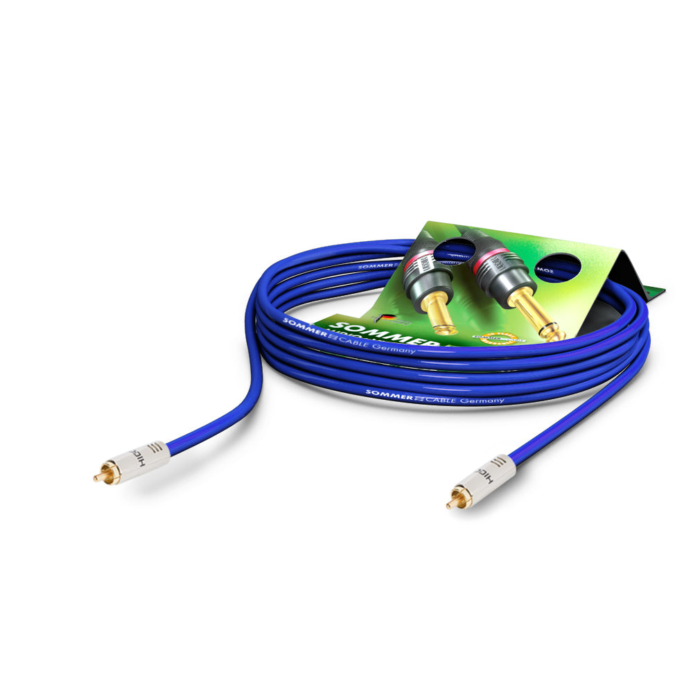 S/pdif 75 ω SC-Vector 0.8/3.7, 1 | RCA / RCA, HICON
