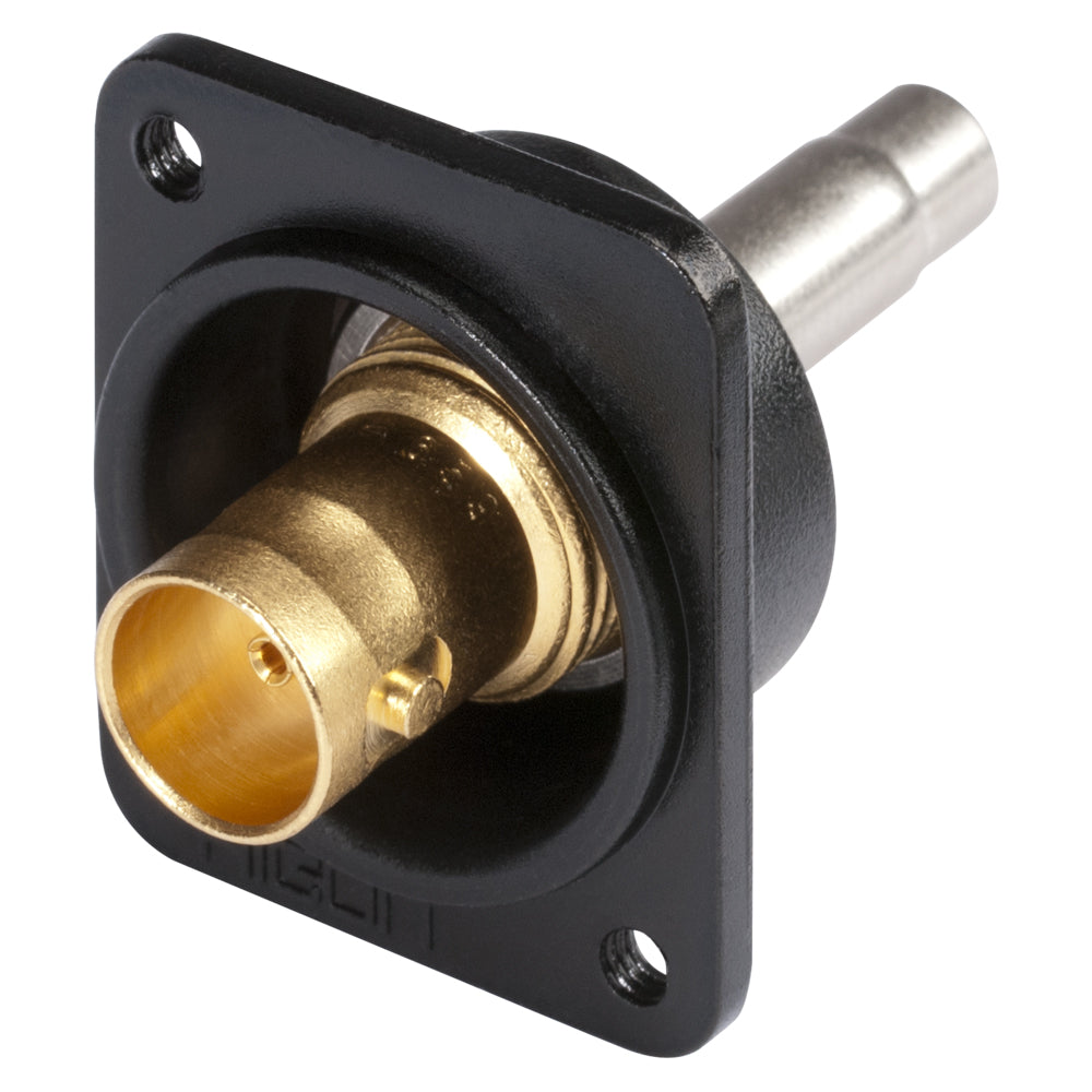 HICON BNC 3G-SDI crimp-lizdas jungtis, ground isolated, Type D M3, gold