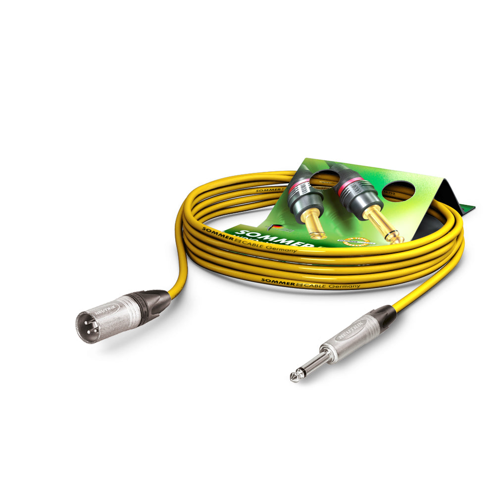 Mikrofono kabelis Stage 22 Highflex, 2 x 0,22 mm² | XLR / jack, NEUTRIK®