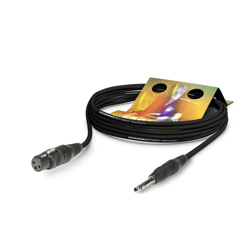 Mikrofono kabelis Stage 22 Highflex, 2 x 0,22 mm² | XLR / jack, HICON