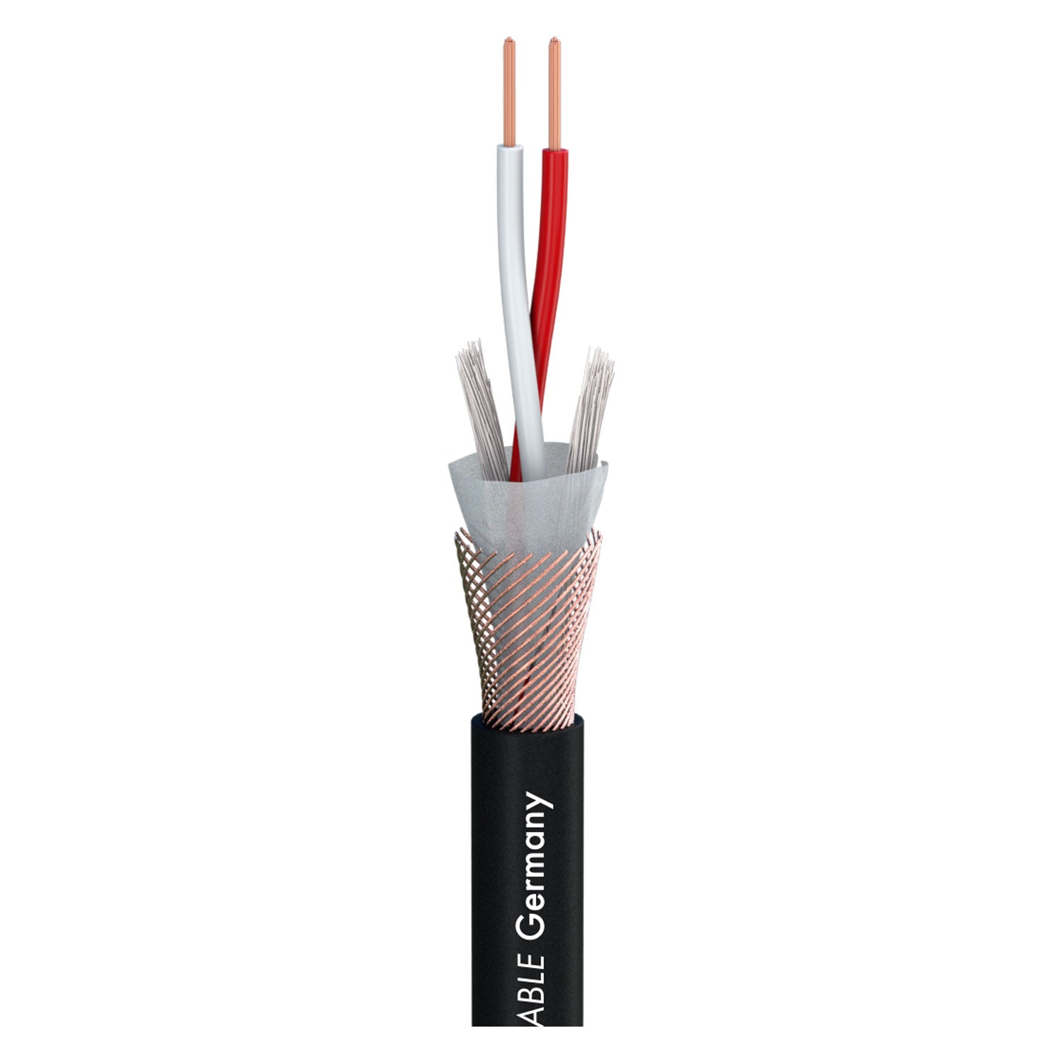 DMX Binary 234 AES/EBU MKII; 2 x 0,34 mm²; FRNC Ø 5,60 mm; juodas - 500 m ritė