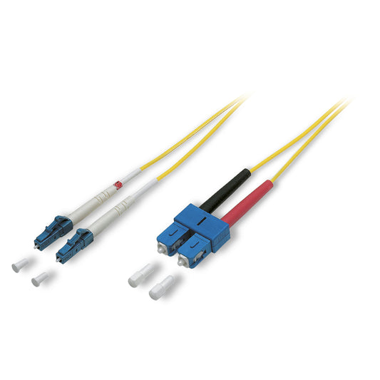 Fiber patch cable 9/125 µm | 2 x LC / SC-Duplex | Singlemode
